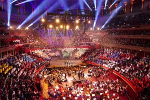 Performance in the Royal Albert Hall of the Love Shine a Light finale 2023