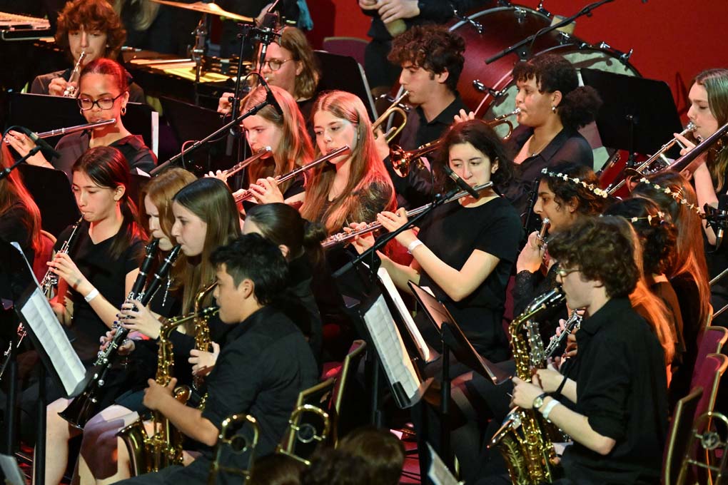 Young musicians perform at Royal Albert Hall.